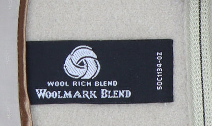 Klass Women’s Beige Wool Blend Mid-Length Coat - Size 14