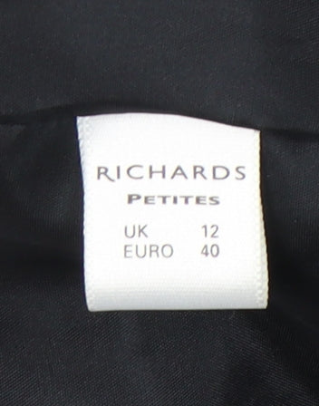 Richards Women's Black Dress, Size 12, Strappy Square Neck