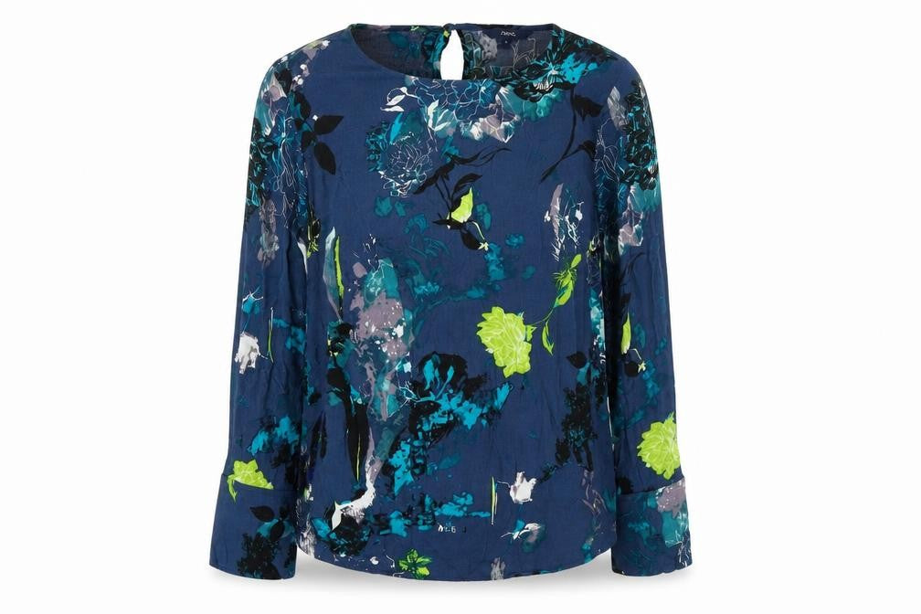 Womens UK Size 14 NEXT Multicoloured Basic Blouse