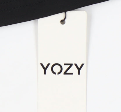 YOZY Women's Black One Shoulder Top XL