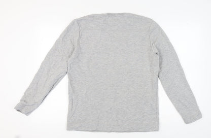 Linea Men's Grey Medium Pullover Sweatshirt