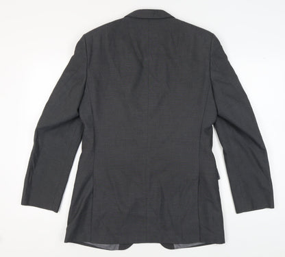 Mens UK Size 38 Marks and Spencer Regular Grey Suit Jacket