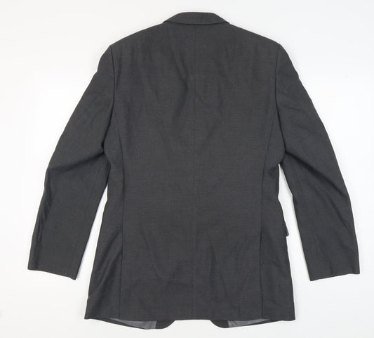 Mens UK Size 38 Marks and Spencer Regular Grey Suit Jacket