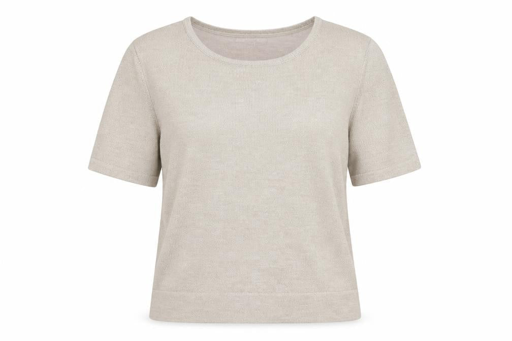 Womens UK Size 14 Marks and Spencer Beige Pullover Jumper