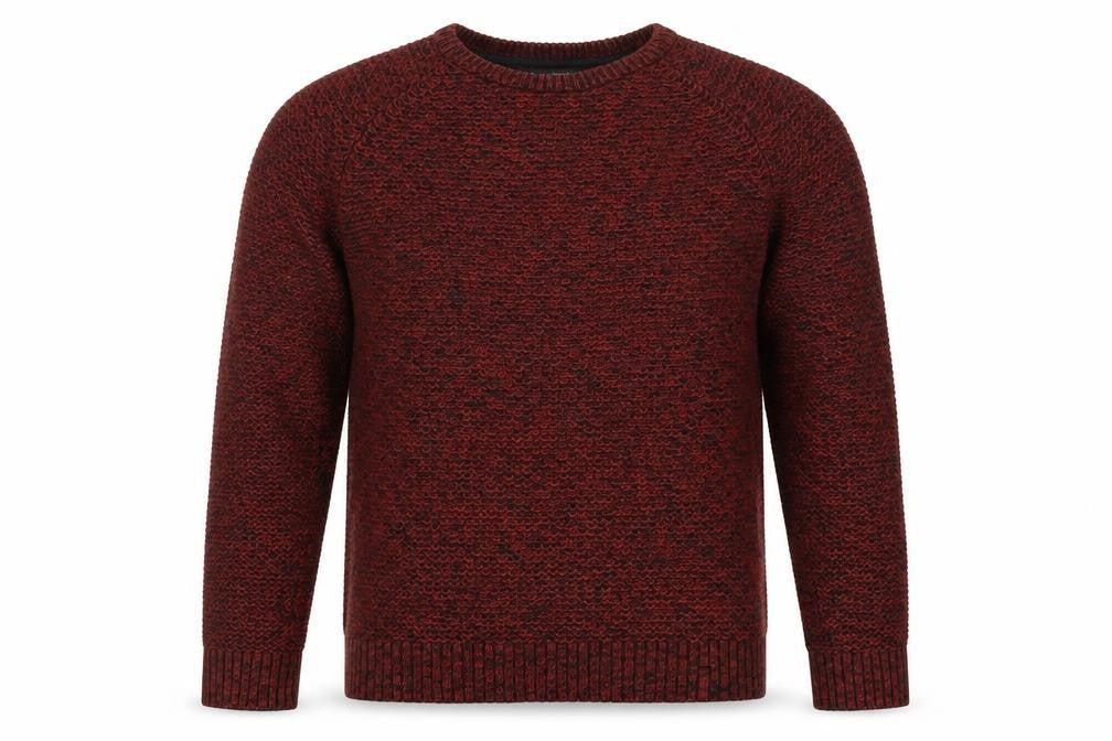 Mens UK Size S Label Lab Red Pullover Jumper
