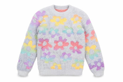 Next Girls' Multicoloured Floral Jumper, Size 9, Crew Neck