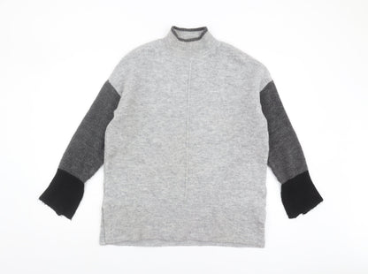 Womens UK Size M Marks and Spencer Grey Pullover Jumper