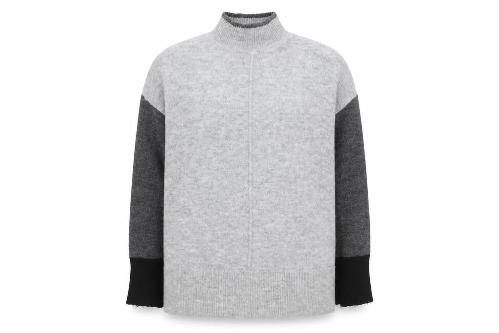 Womens UK Size M Marks and Spencer Grey Pullover Jumper
