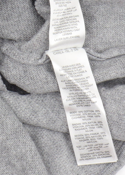 Womens UK Size 18 Nine by Savannah Miller Grey Pullover Jumper