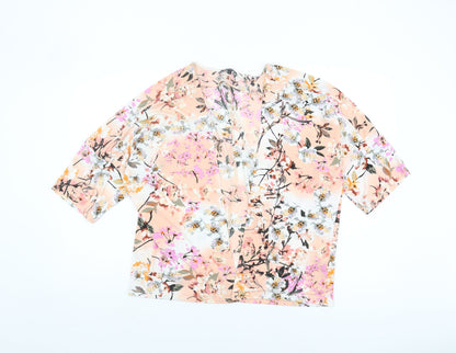Womens UK Size M Warehouse Multicoloured Kimono