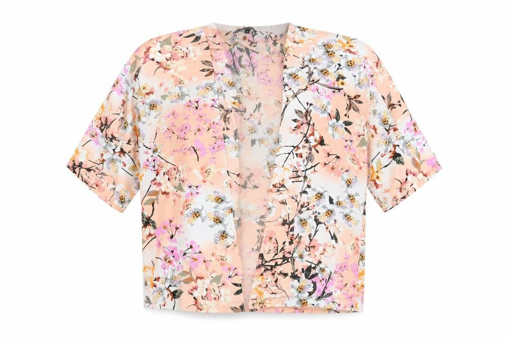 Womens UK Size M Warehouse Multicoloured Kimono