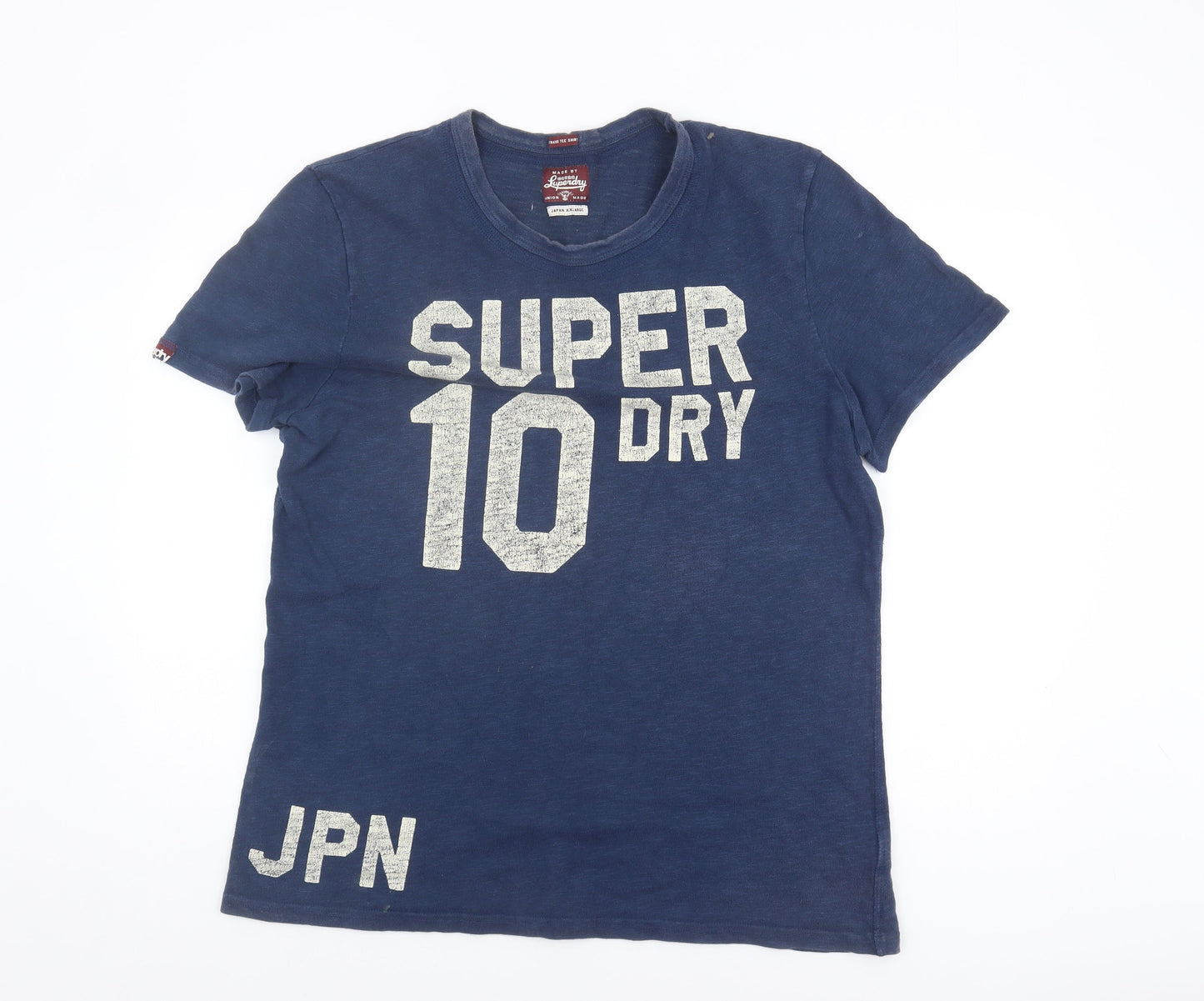 Superdry Men's Blue 2XL Graphic Print T-Shirt
