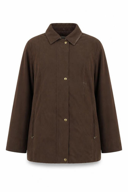 Womens UK Size 16 EWM Pure Classics Brown Basic Jacket