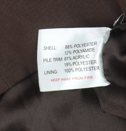 EWM Pure Classics Women's Brown Coat Size 16