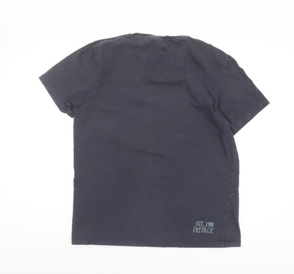 Mens UK Size S FatFace Black  T-Shirt