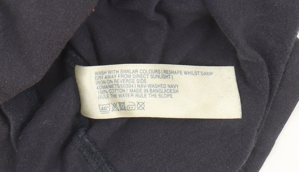 Mens UK Size S FatFace Black  T-Shirt