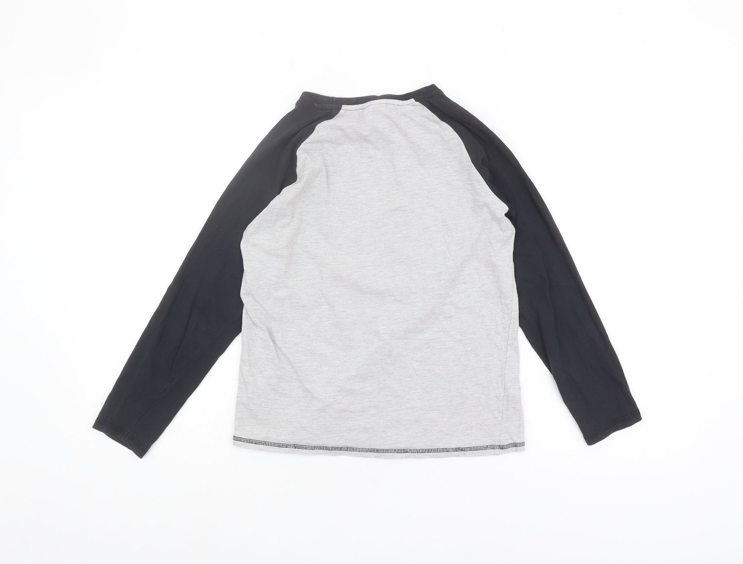 George Boys PlayStation Grey Graphic Long Sleeve T-Shirt 9-10Y