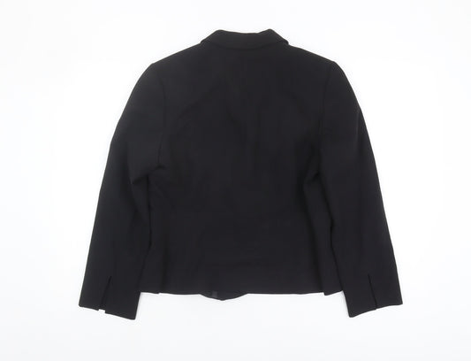 Marks and Spencer Women's Black Blazer, Size 12, Petite Fit