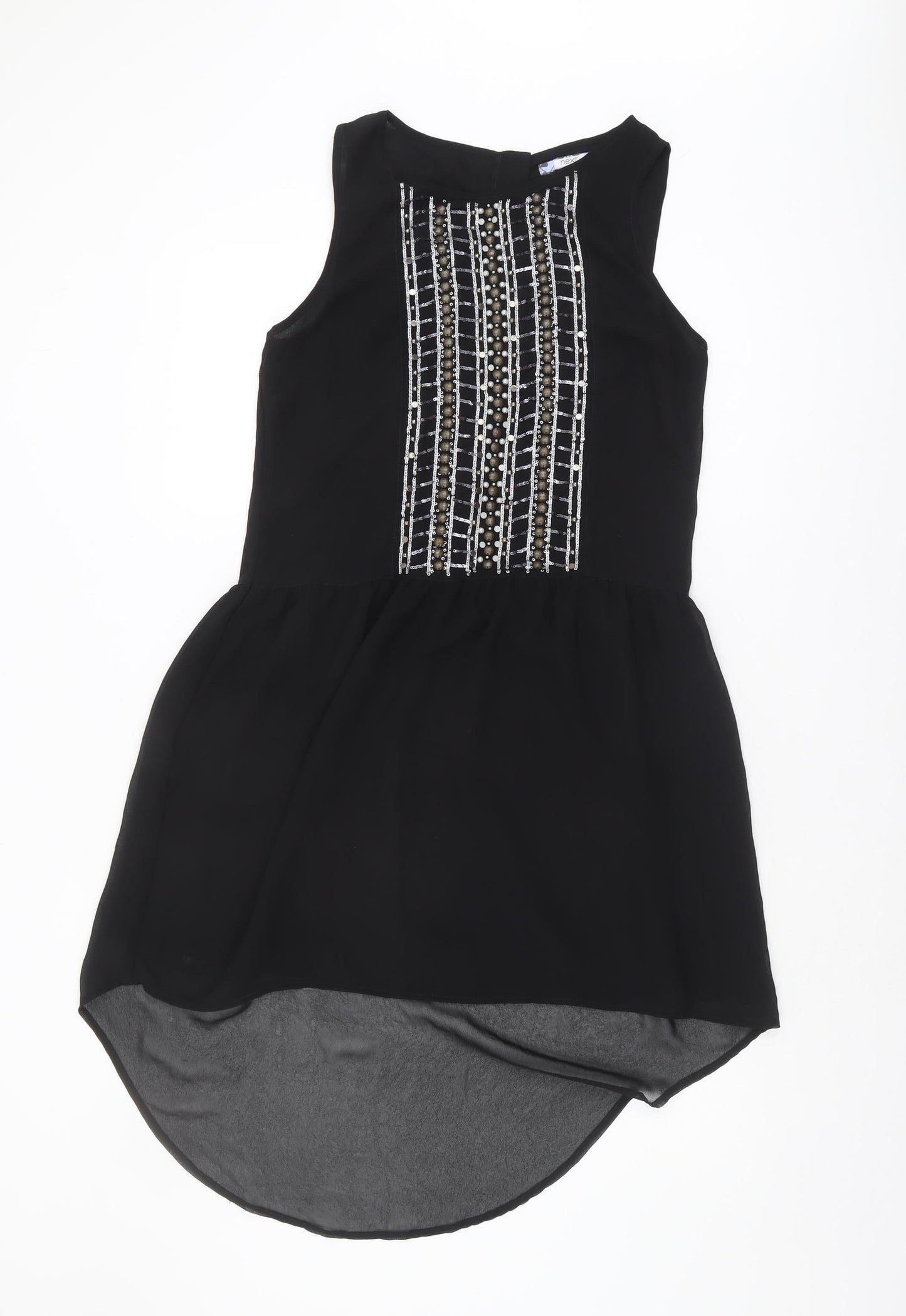 Next Women's Black Sleeveless Dress Size 10