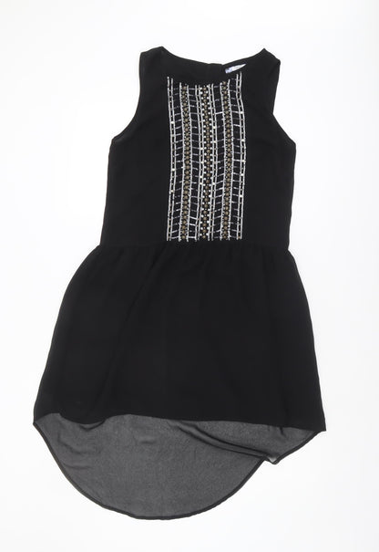 Next Women's Black Sleeveless Dress Size 10