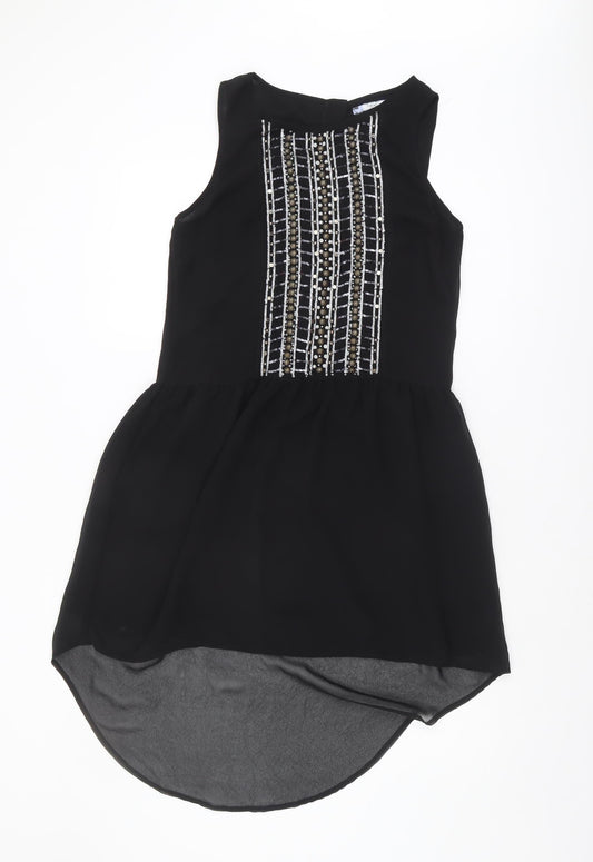 Next Women's Black Sleeveless Dress Size 10