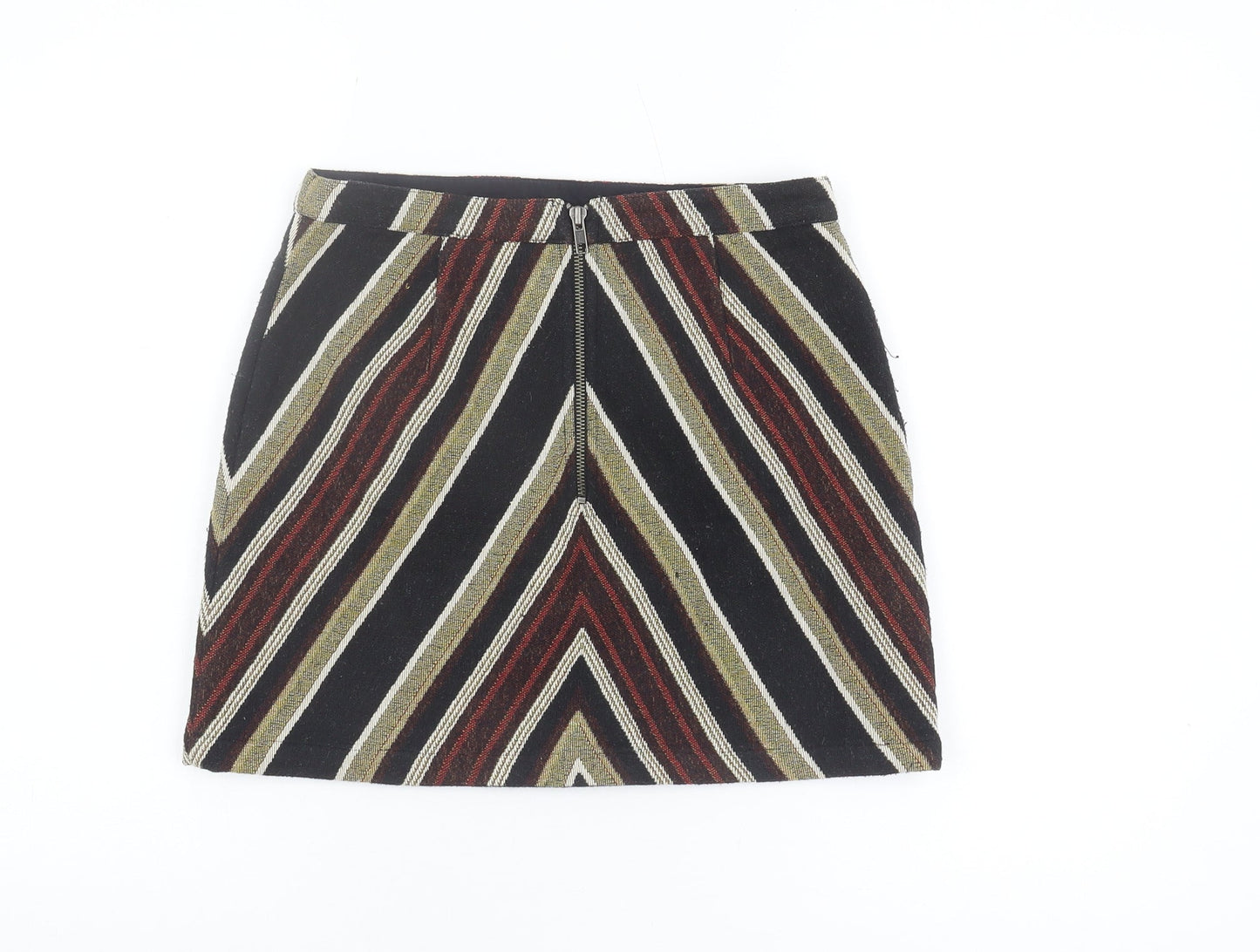 Womens UK Size 10 Topshop Straight & Pencil No Data Skirt