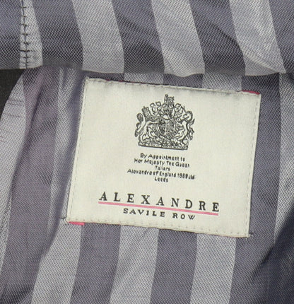 Alexandre Savile Row Men's Grey Suit Jacket 40 Regular