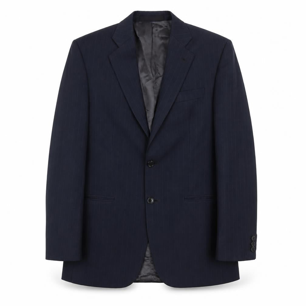 Mens UK Size 38 Marks and Spencer Regular Blue Suit Jacket