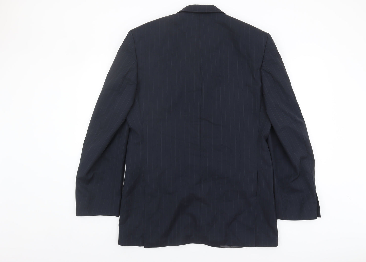Mens UK Size 38 Marks and Spencer Regular Blue Suit Jacket
