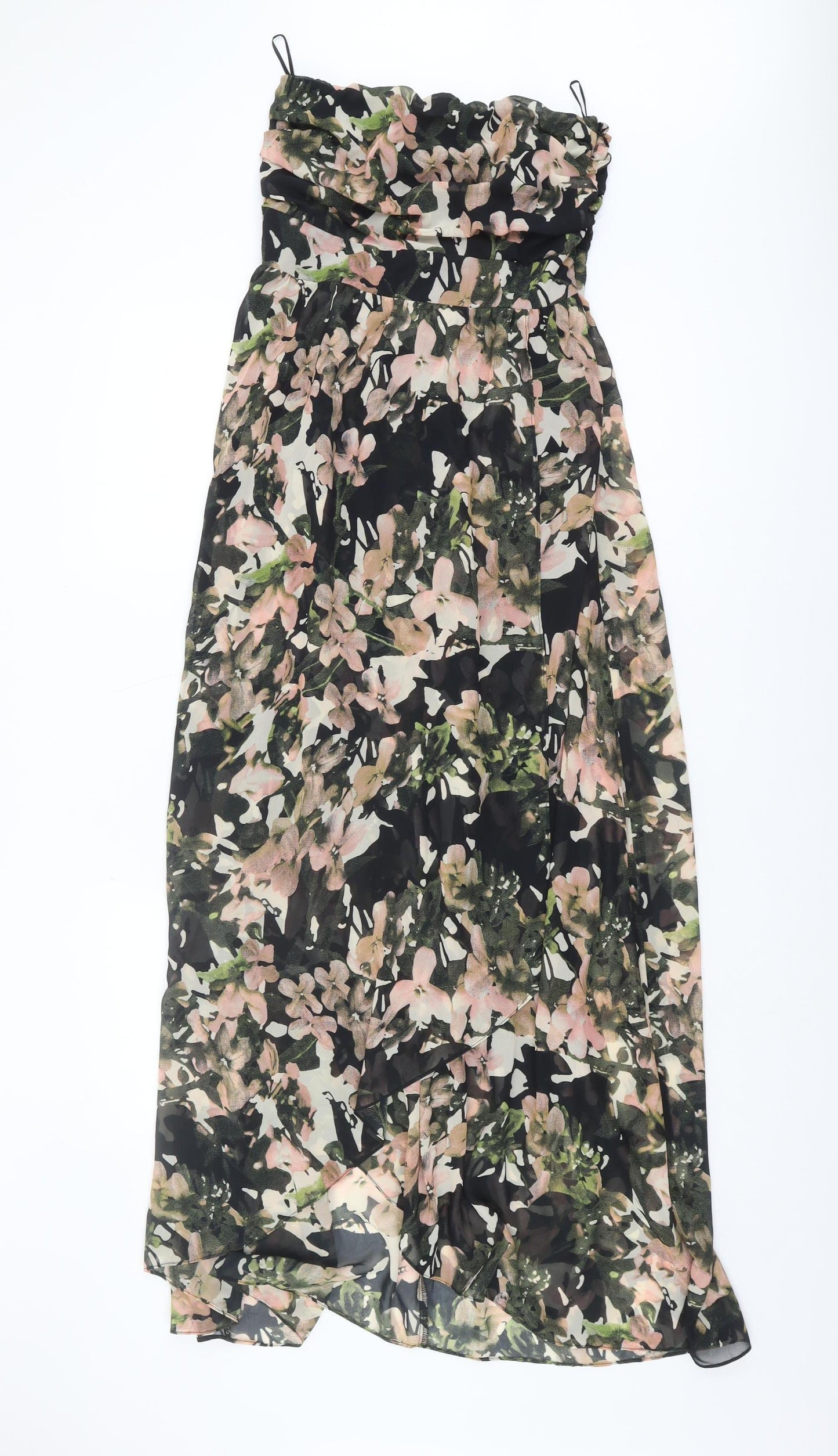 Next Women's Floral Maxi Dress Multicoloured Size 8