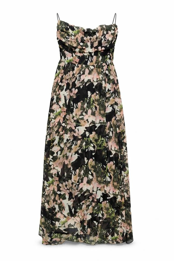 Next Women's Floral Maxi Dress Multicoloured Size 8