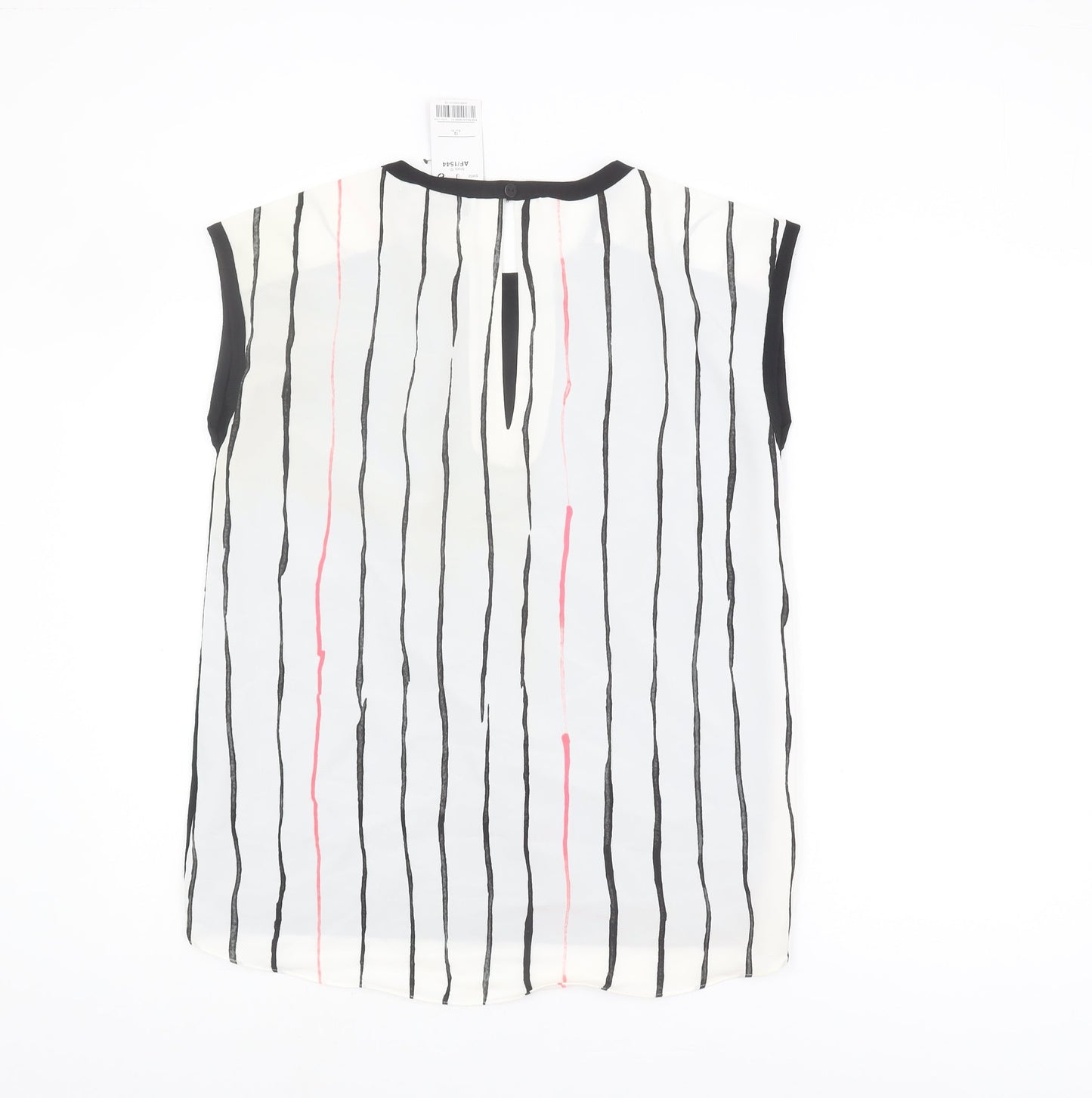 Womens UK Size 12 NEXT Multicoloured Basic Blouse