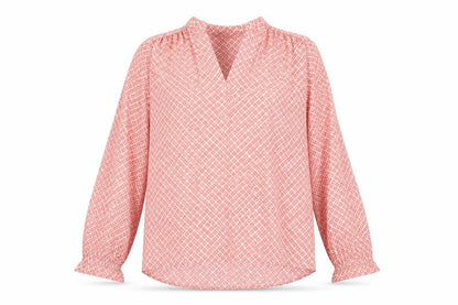 Womens UK Size 10 Marks and Spencer Red Basic Blouse