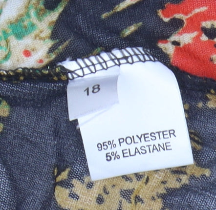 Womens UK Size 18 Saloos Multicoloured Tunic
