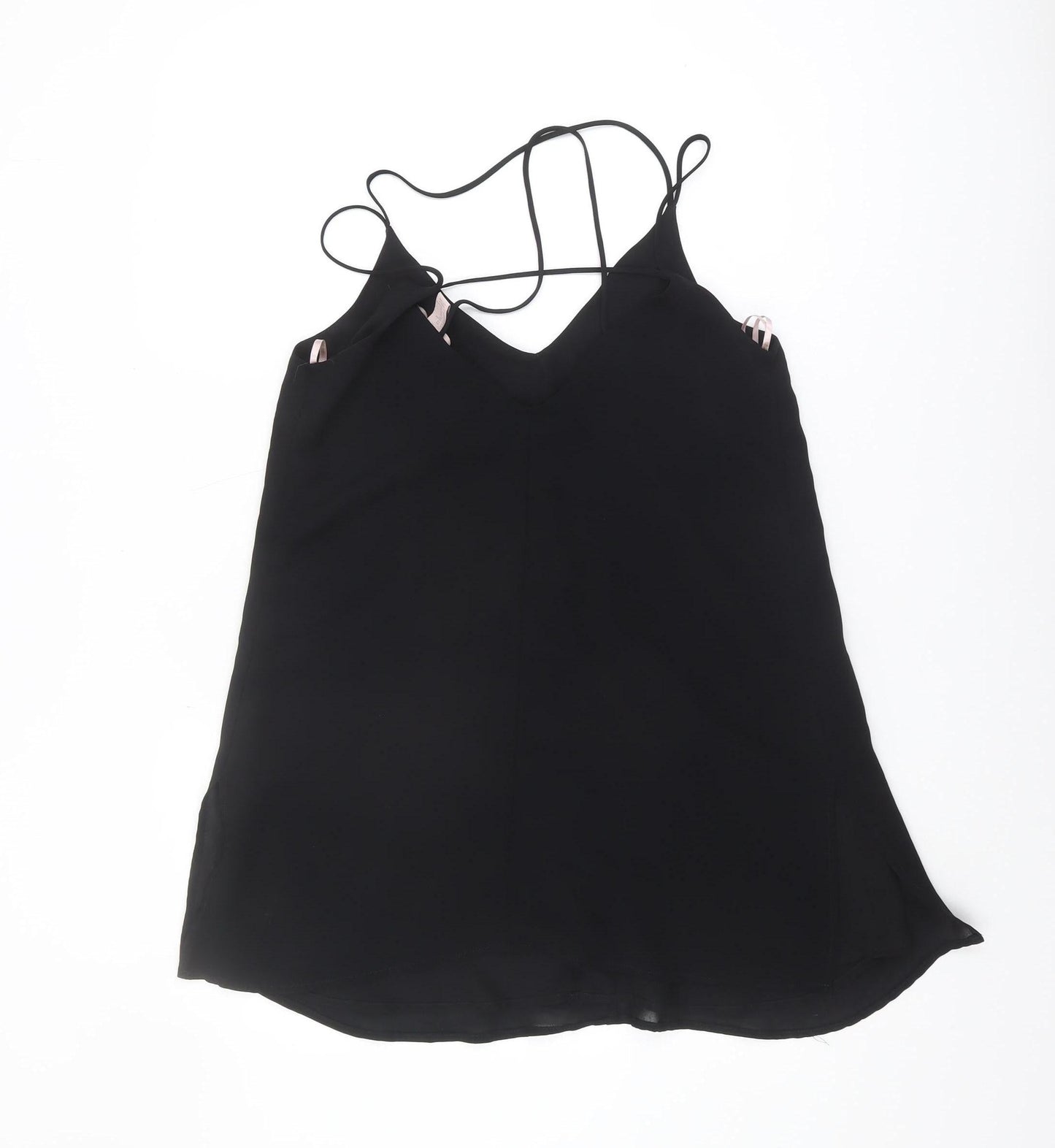 Womens UK Size XS FOREVER 21 Black Camisole Tank
