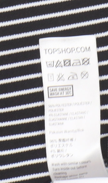 Womens UK Size 8 Topshop Skater Knit Skirt
