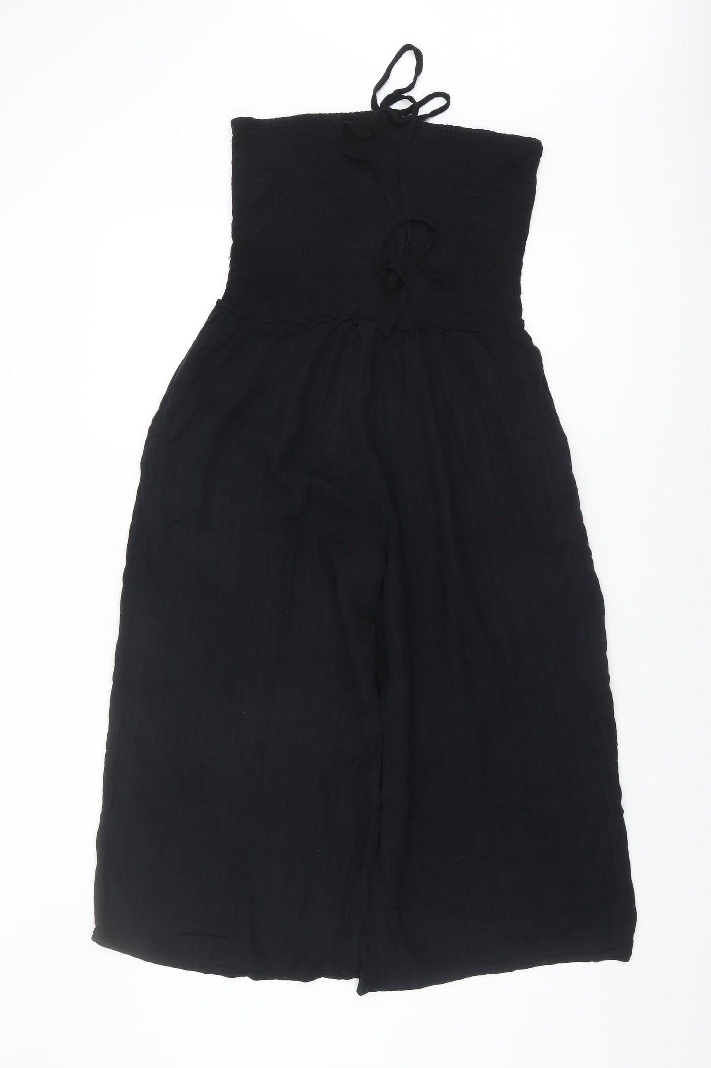 Next Women's Black Jumpsuit Size 10 Wide-Leg