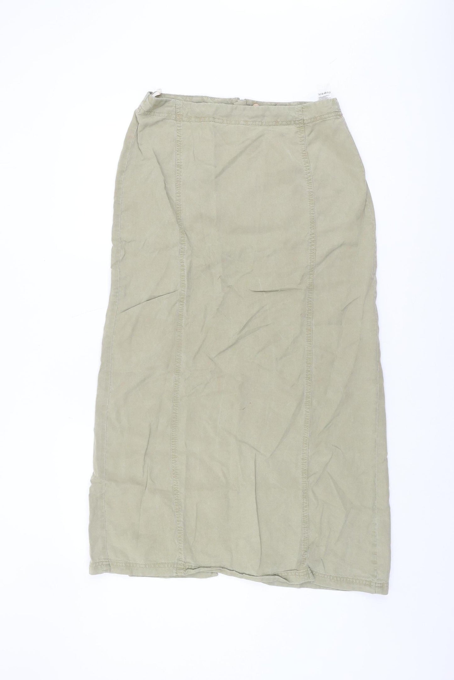 Marks & Spencer Women’s Green Midi Pencil Skirt Size 14