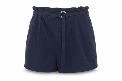 Womens UK Size L Zara Relaxed Fit Paperbag Shorts