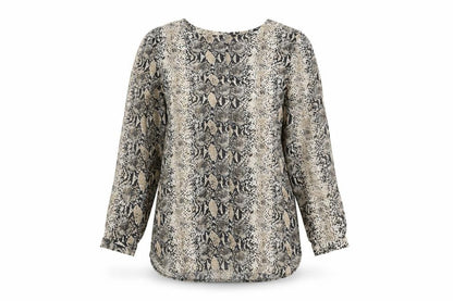 Womens UK Size 8 b.young Multicoloured Basic Blouse