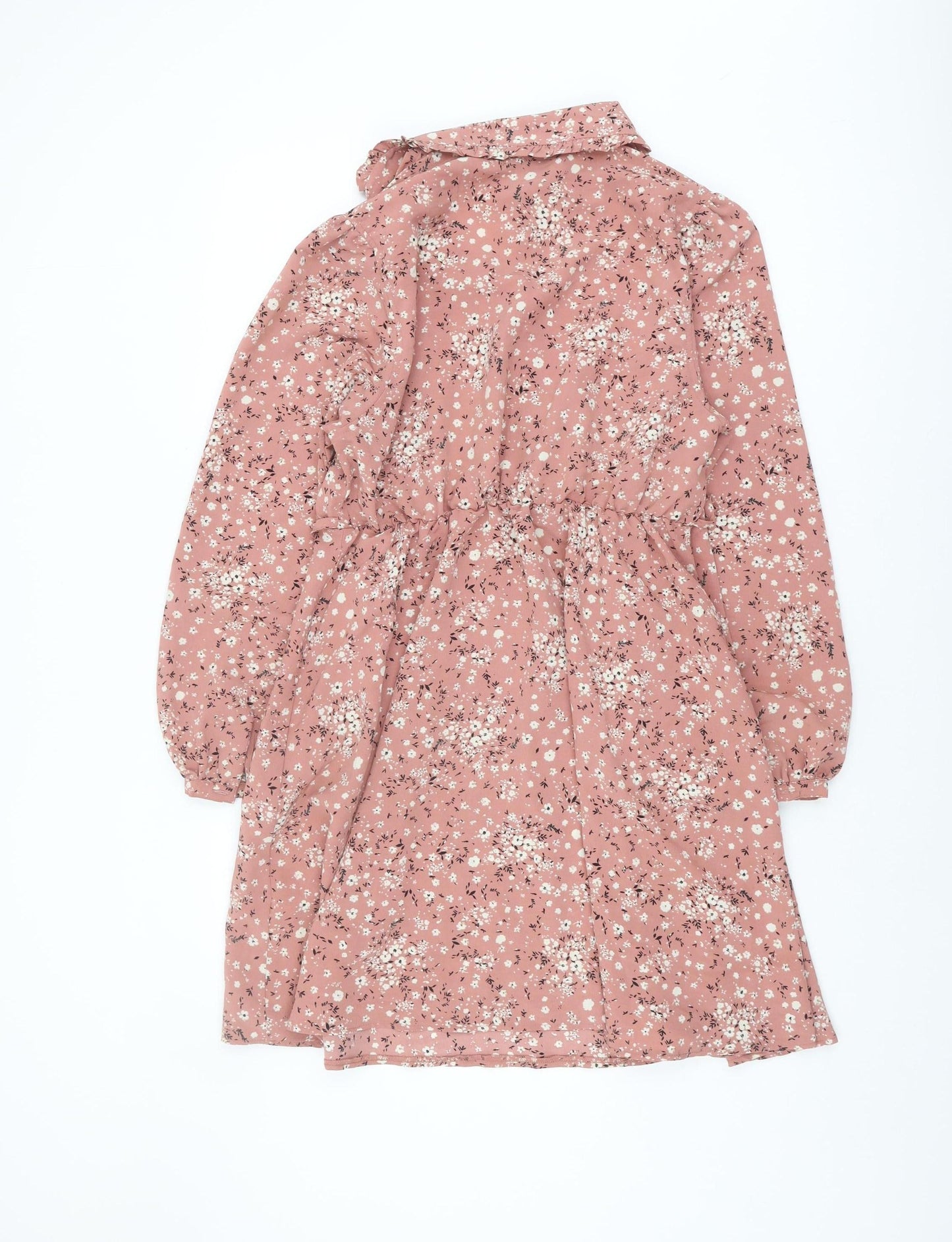 New Look Women’s Pink Floral Maternity Shirt Dress