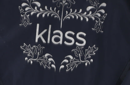 Klass Women's Navy Parka Jacket Size 12