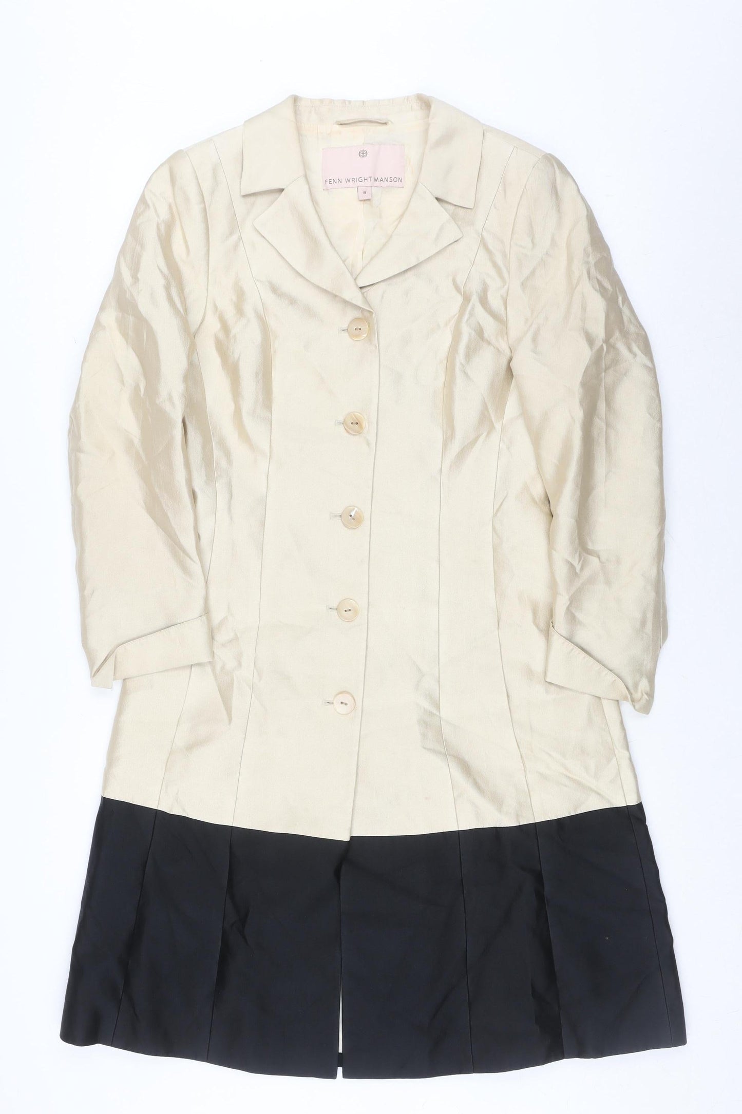 Fenn Wright Manson Women’s Beige Skirt Suit Size 8