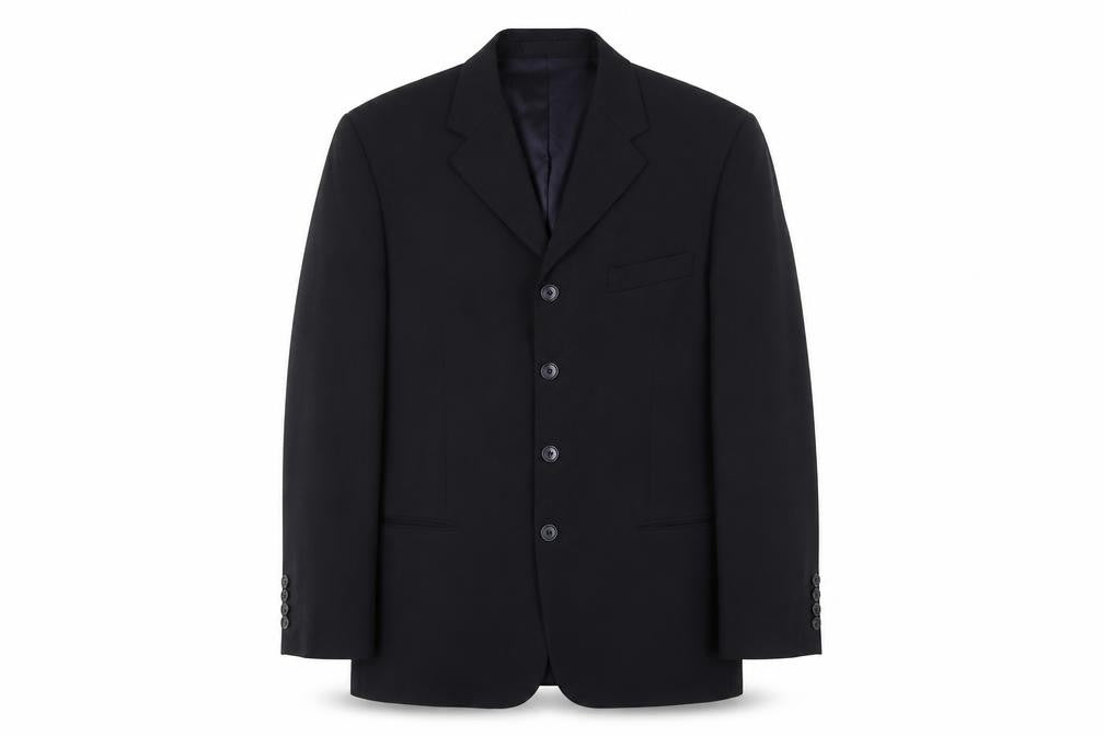 Mens UK Size 40 David Moss Regular Blue Suit Jacket