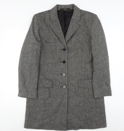 Marks and Spencer Women’s Black Blazer Size 16 Herringbone