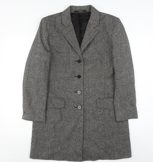 Marks and Spencer Women’s Black Blazer Size 16 Herringbone