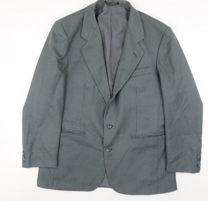 Mens UK Size 40 Greenwoods Regular Grey Suit Jacket