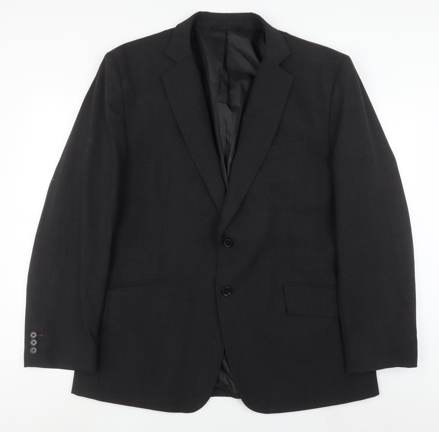 Jermyn Street Design Men's Black Blazer 44 Regular