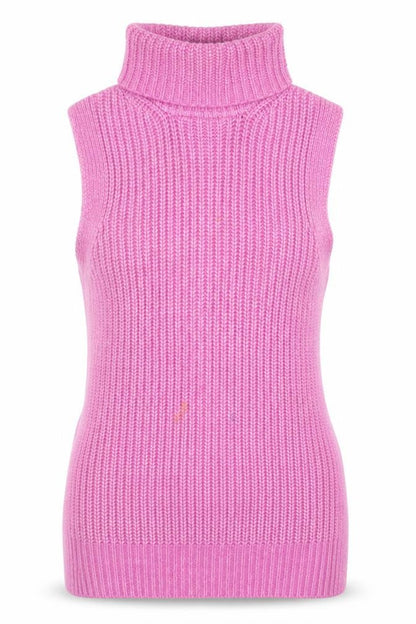 Womens UK Size XS Marks and Spencer Pink Vest Jumper