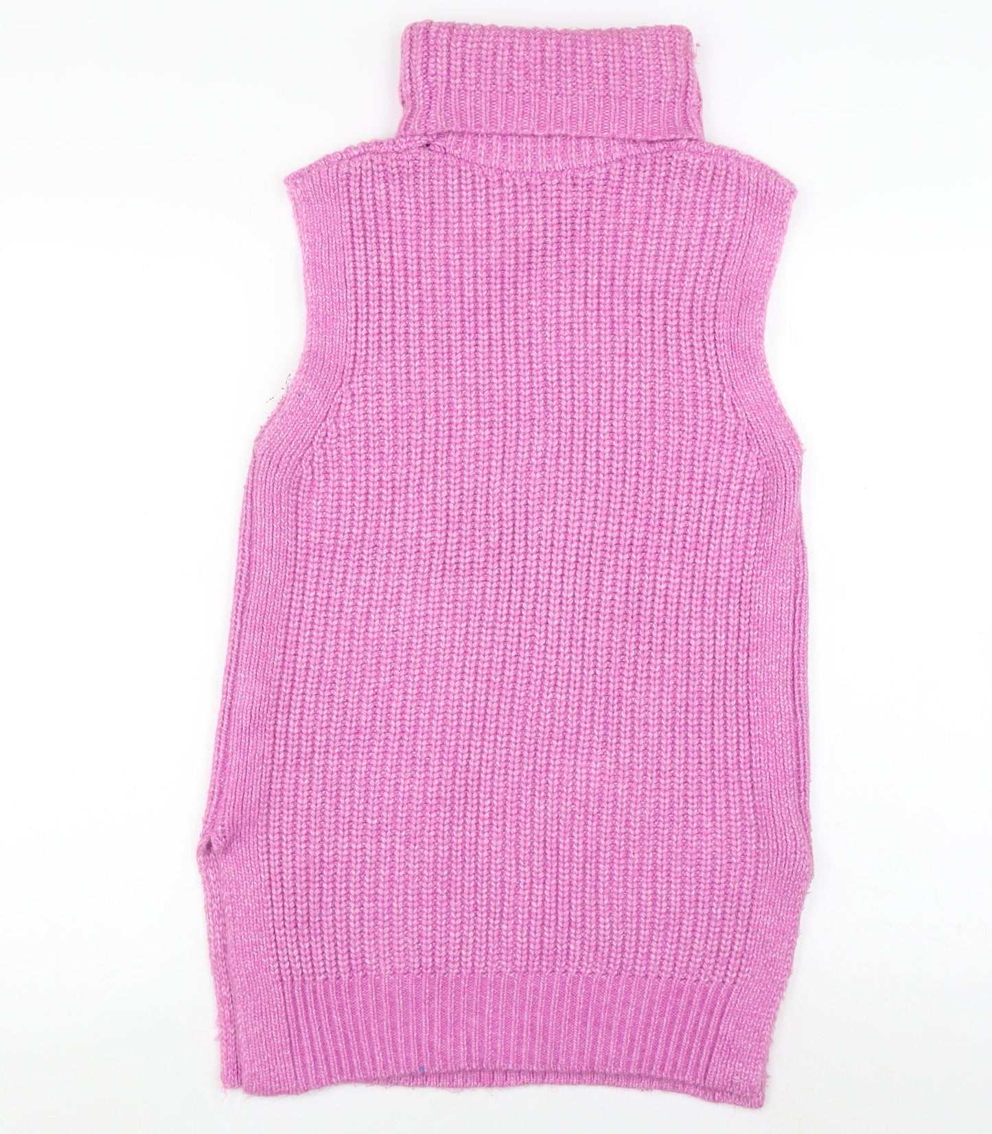 Womens UK Size XS Marks and Spencer Pink Vest Jumper